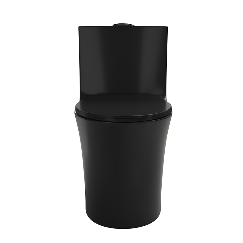 1.1/1.60 GPF Dual-Flush Toilet Modern Elongated Comfort Height Floor Mounted  One Piece Toilet Glazed Surface (Seat Included )