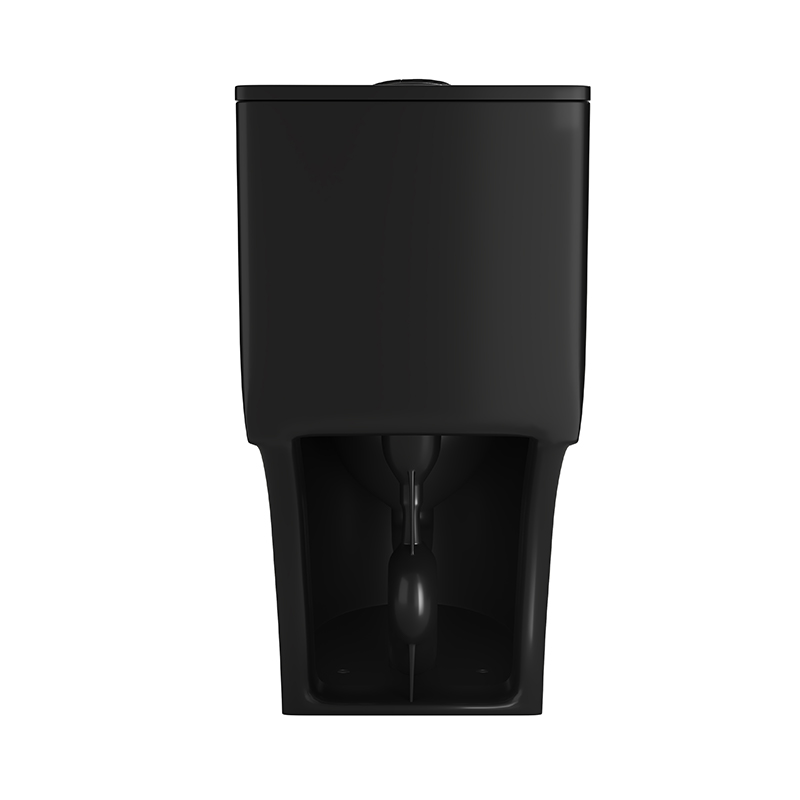 1.1/1.60 GPF Dual-Flush Toilet Modern Elongated Comfort Height Floor Mounted  One Piece Toilet Glazed Surface (Seat Included )