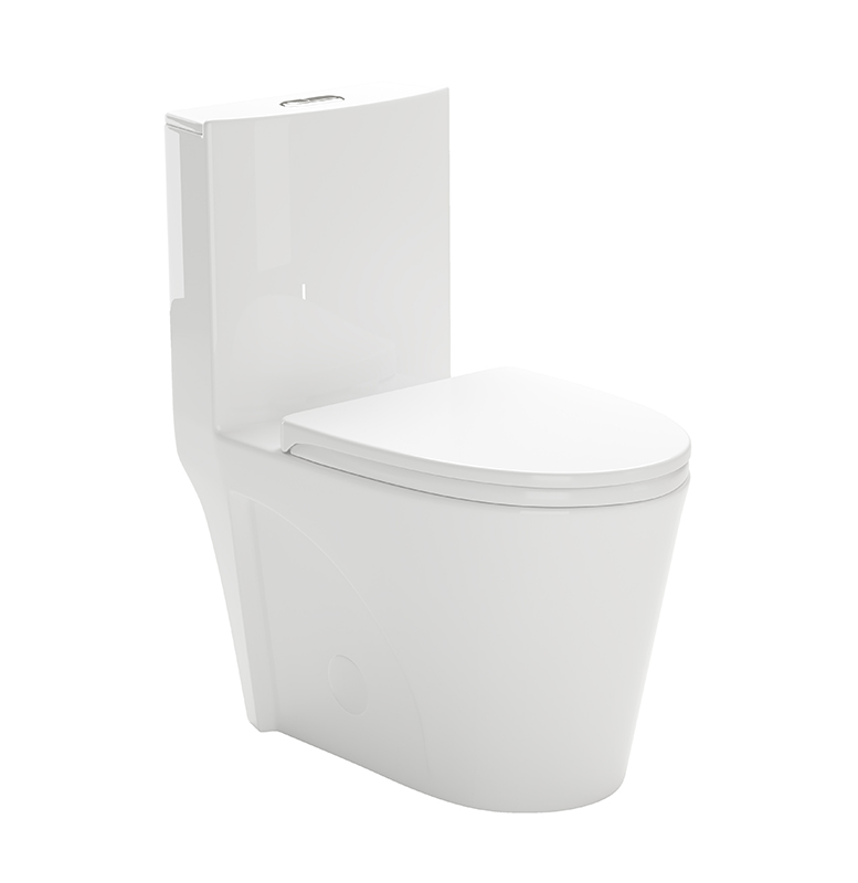 BOTHWA  1.1/1.6 GPF Elongated Comfort Height Floor Mounted One-Piece Toilet  Model T007-WD