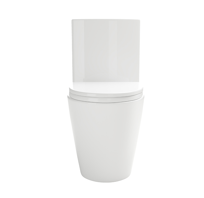 BOTHWA  1.1/1.6 GPF Elongated Comfort Height Floor Mounted One-Piece Toilet  Model T007-WD