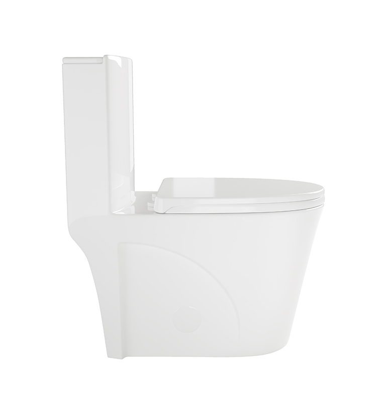 BOTHWA  1.1/1.6 GPF Elongated Comfort Height Floor Mounted One-Piece Toilet  Model T007-WD