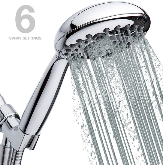 6 Functions Shower Head with Hand Shower