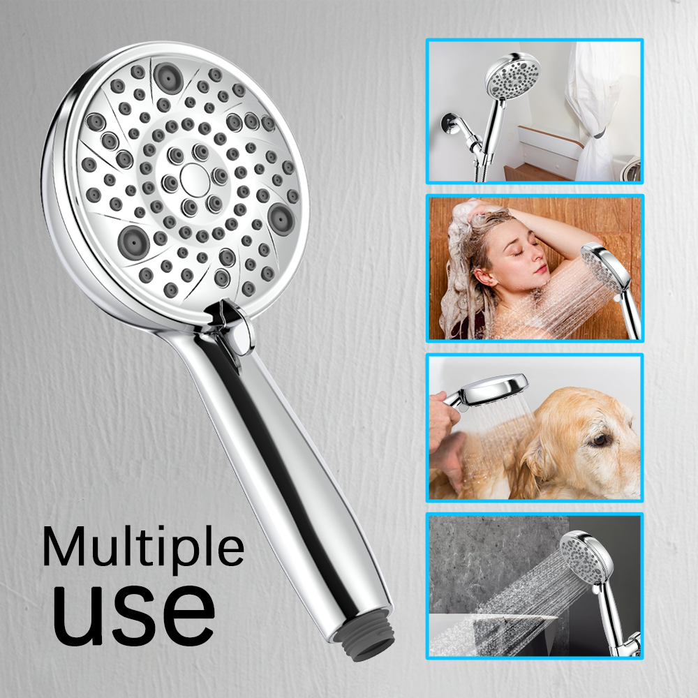 8 Functions Shower Head with Hand Shower