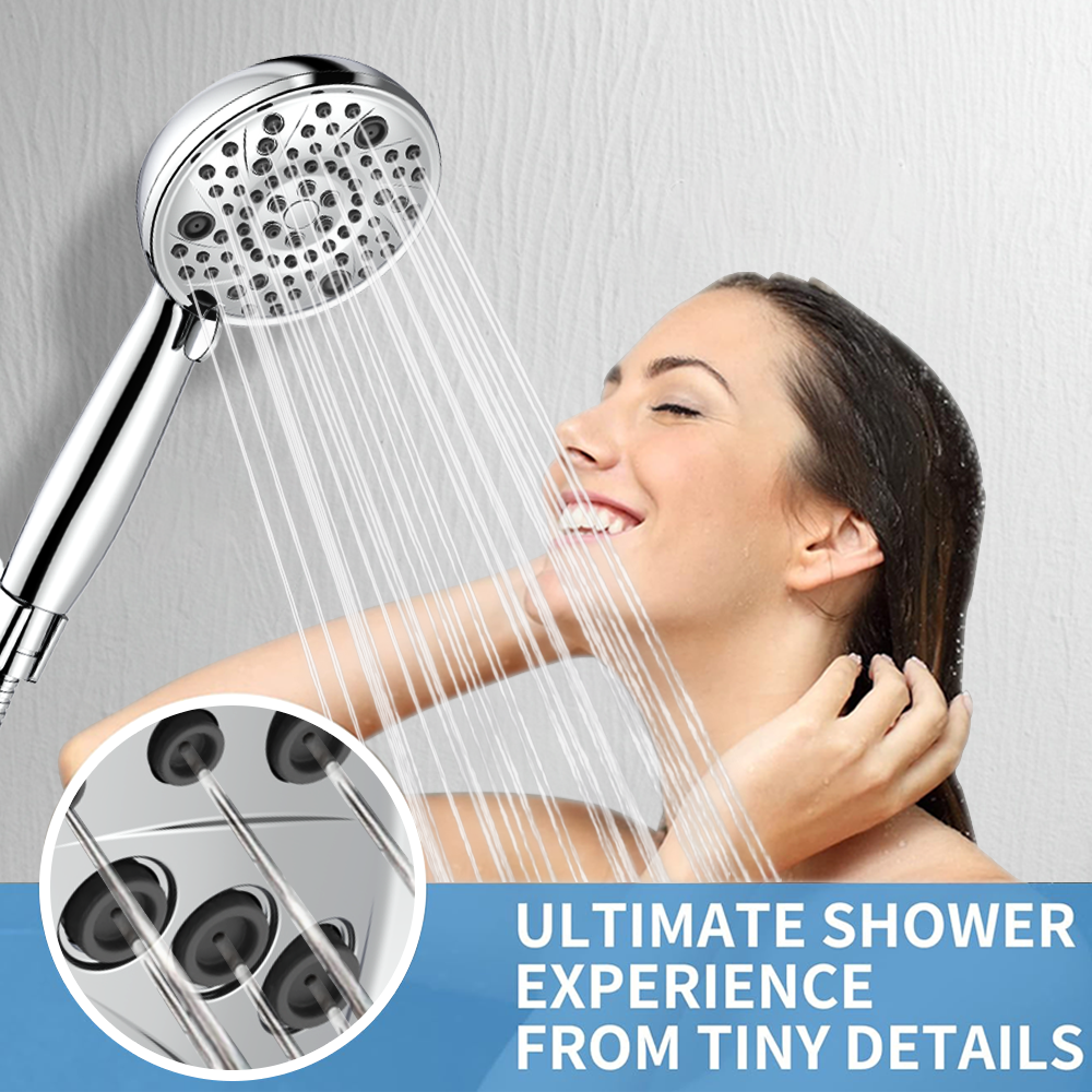 8 Functions Shower Head with Hand Shower
